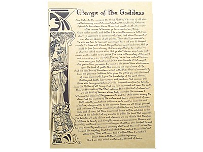 Charge of the Goddess Poster